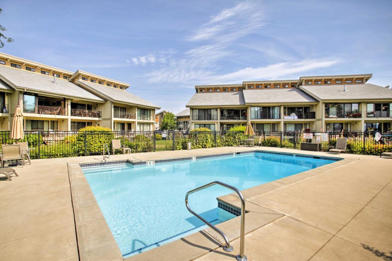 Lake Pend Oreille Condo With Porch And Mountain View! Sandpoint Kültér fotó